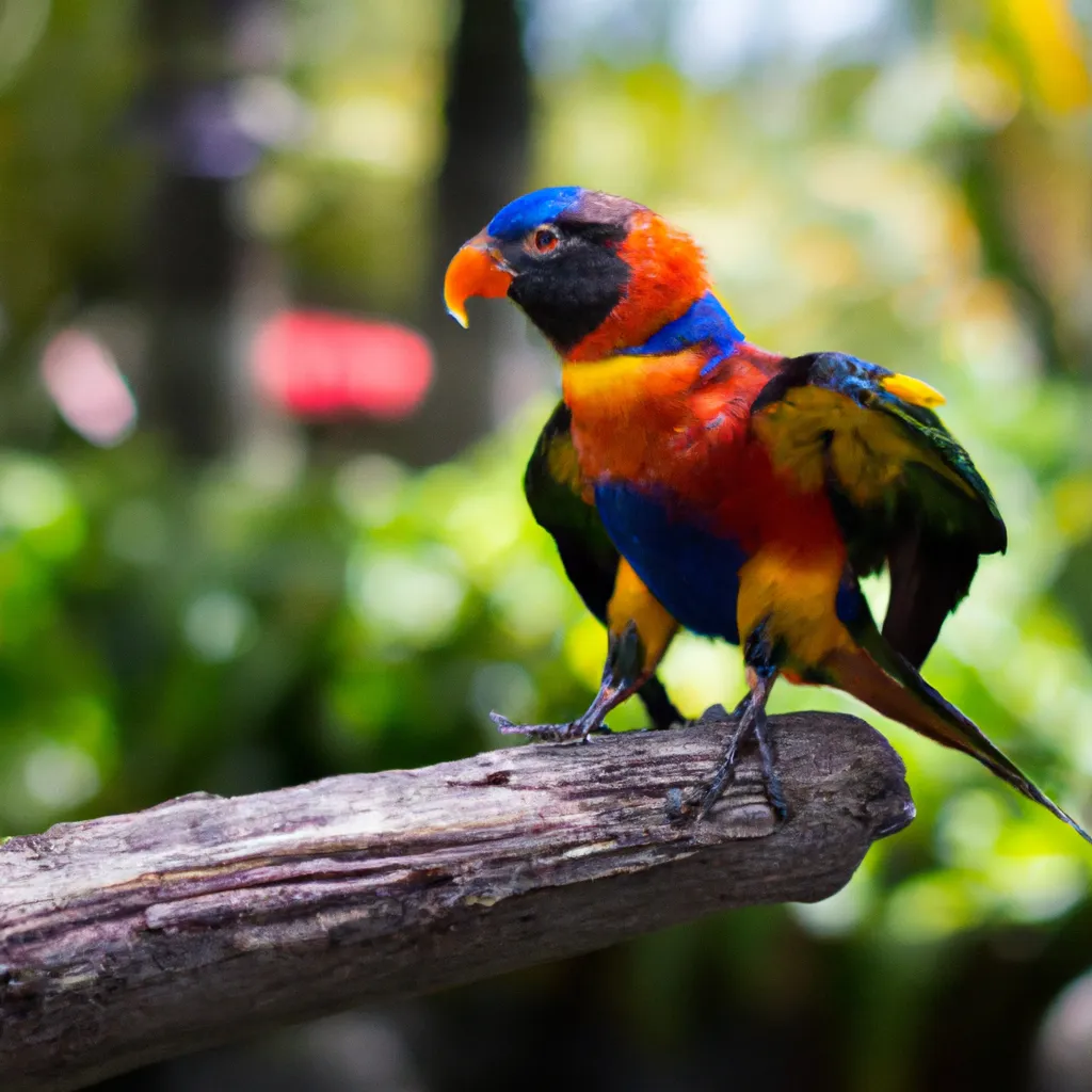 Jak papuga okazuje radość?