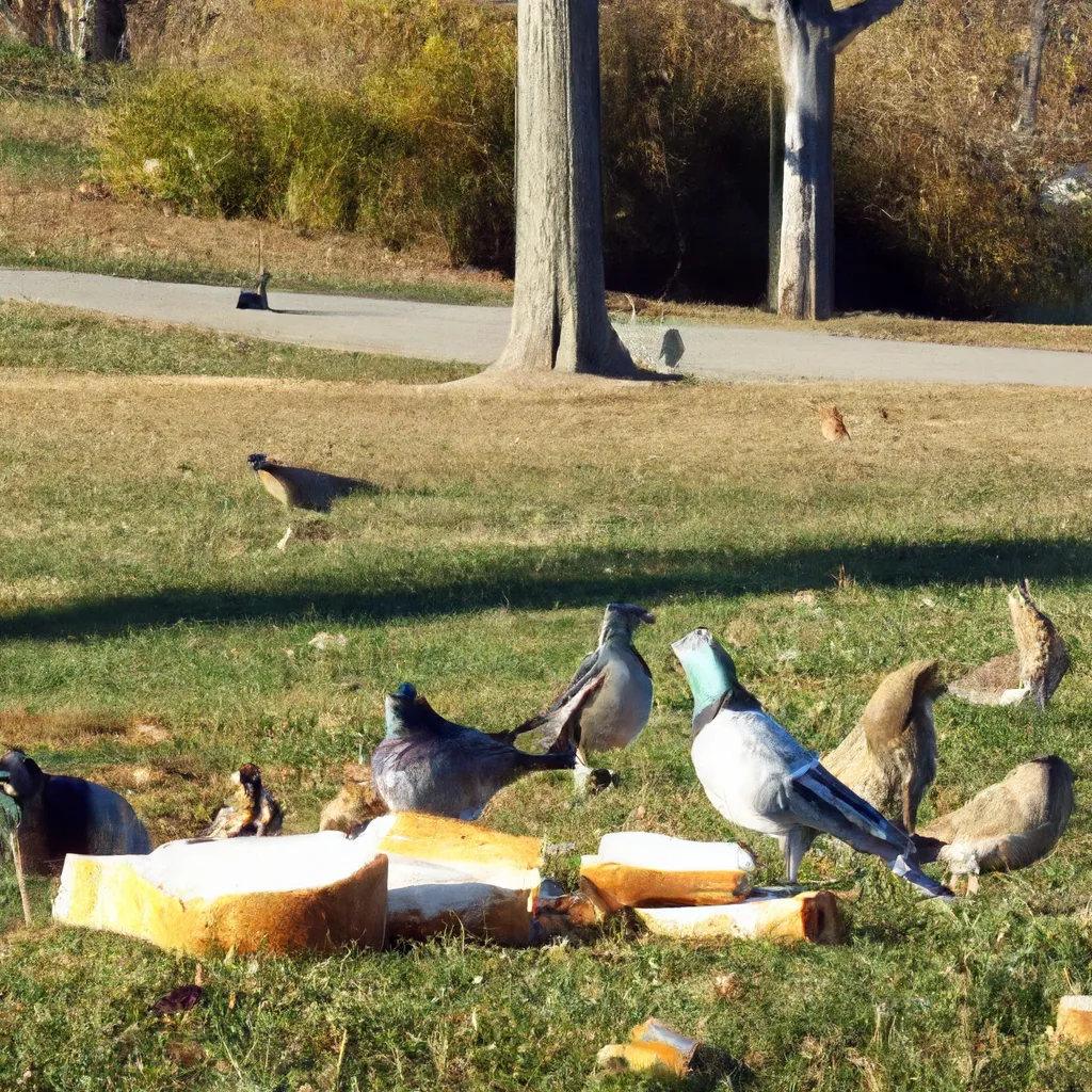 Dlaczego ptaki nie mogą jeść chleba?
