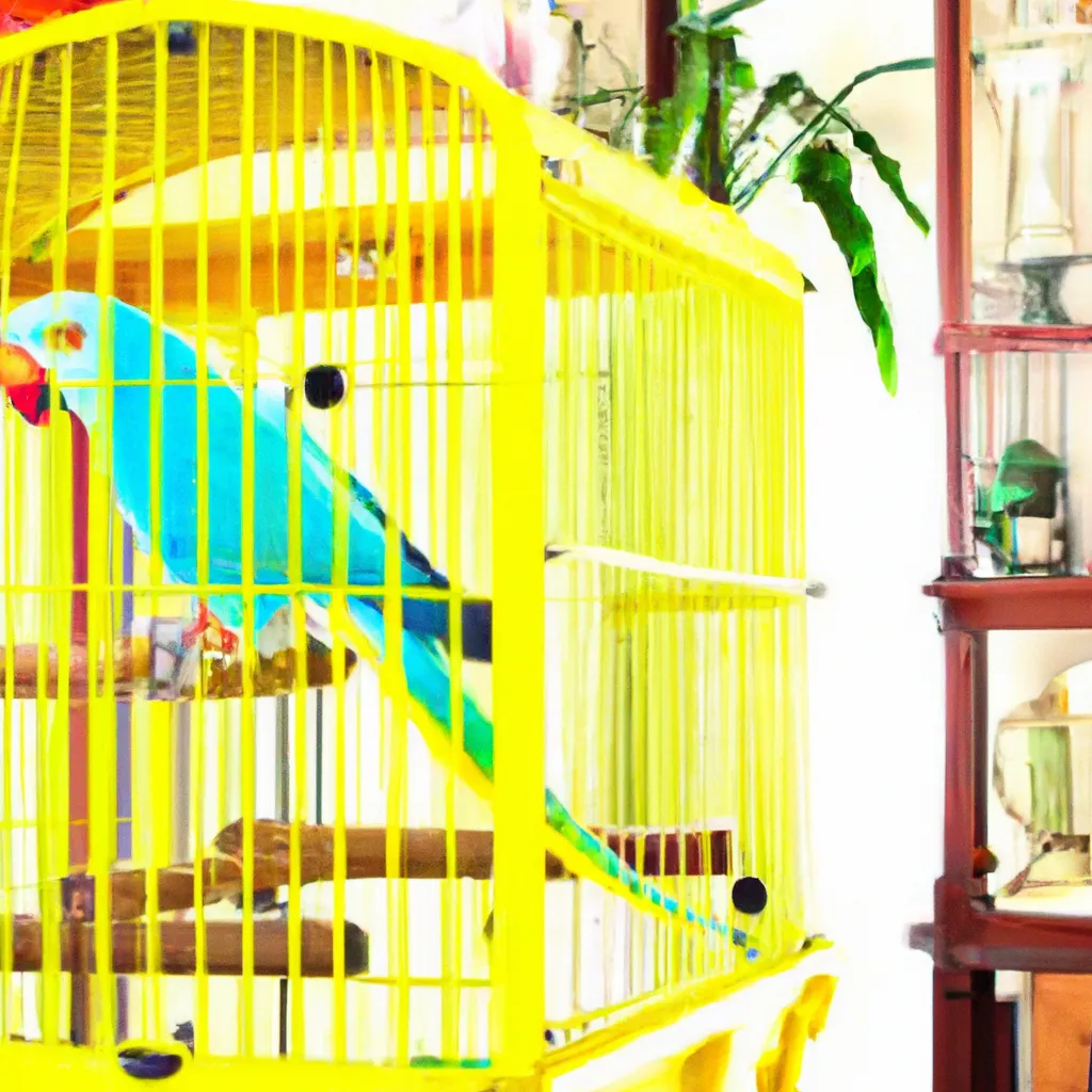 Gdzie postawić klatkę z papugą?